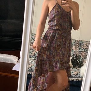 Boho high low dress